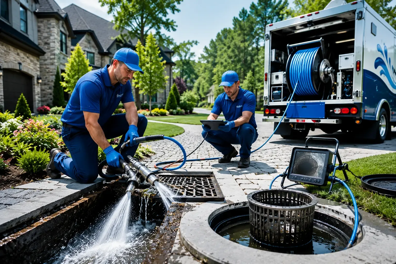 Local outdoor drain cleaning professionals in Leesburg, IN